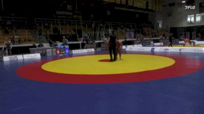 55kg Quarterfinal - Aaharen Piranavan, Team Impact Wrestling Club vs Saulomon St Pierre, Saskatoon Junior Huskies