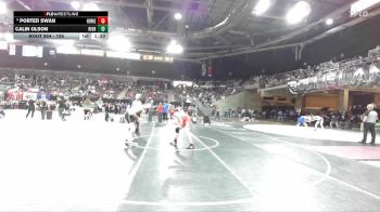 126 lbs Champ. Round 3 - Calin Olson, Riverton vs Porter Swan, Homedale