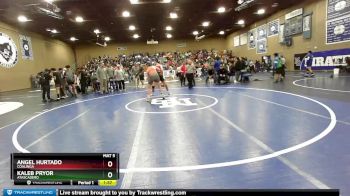 182 lbs Quarterfinal - Angel Hurtado, Coalinga vs Kaleb Pryor, Atascadero