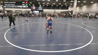 106 lbs Quarters - William Alves, Montana vs Joseph Hamilton, Center Grove Wrestling Club