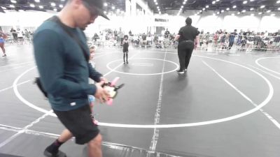 46 lbs Rr Rnd 3 - Mikhail Ali, No Team vs Isaiah Lopez, Black Fox Wrestling Academy