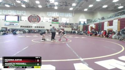 107 lbs Cons. Round 4 - Maddelyn Modawell, Mountain View vs McKenna Justus, Vale