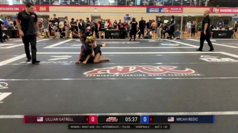 Micah Redic vs Lillian Gatrell 2024 ADCC Austin Open