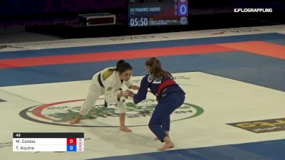 Mayssa Caldas Pereira Bastos vs Thamires Aquino Abu Dhabi World Professional Jiu-Jitsu Championship