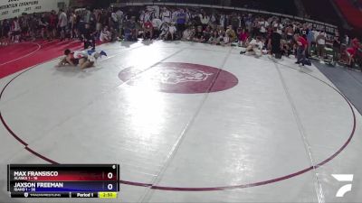 120 lbs Placement (16 Team) - Max Fransisco, Alaska 1 vs Jaxson Freeman, Idaho 1