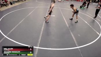 165 lbs Quarterfinal - Will Allen, Caledonia vs Deandre Swancutt, Minnesota