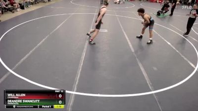 165 lbs Quarterfinal - Will Allen, Caledonia vs Deandre Swancutt, Minnesota