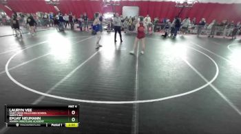 124 lbs 1st Place Match - Emjay Neumann, Askren Wrestling Academy vs Lauryn Vee, Saint Croix Falls High School Wrestling