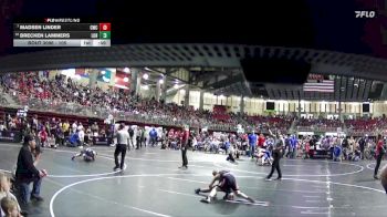 105 lbs Champ. Round 1 - Madsen Linder, Cozad Wrestling Club vs Brecken Lammers, League Of Heroes