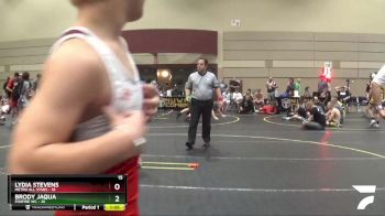 125 lbs Round 2 (6 Team) - Tatumn Jones, Metro All Stars vs Bailey Crow, Foxfire WC