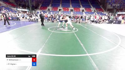 285 lbs Cons 32 #2 - Parker Williamson, OH vs Payton Vigna, IL