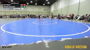 115 lbs Rr Rnd 2 - Ella Wells, Storm Wrestling Center vs Kristen DeLaRosa, Scrappers 7-12