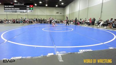 115 lbs Rr Rnd 2 - Ella Wells, Storm Wrestling Center vs Kristen DeLaRosa, Scrappers 7-12