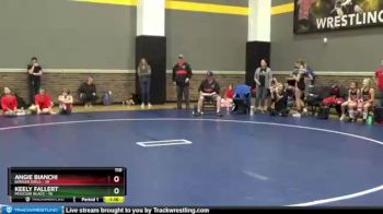 110 lbs Round 2 (12 Team) - Angie Bianchi, Badger Girls vs Keely Fallert, Missouri Black