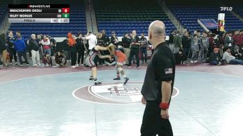 152 lbs Final - Nmachukwu Okoli, Bridgewater-Raynham vs Riley Morais, Ludlow