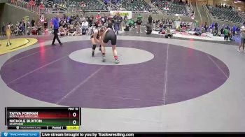 144 lbs Semifinal - Tayva Forman, North Lake Wrestling vs Nichole Buxton, Scappoose