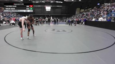 132 lbs Cons. Round 3 - Miles Dean, Kansas City - Sumner Academy HS vs Hayden Liles, Great Bend