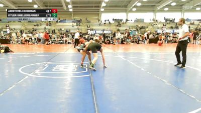 132 lbs Rr Rnd 1 - Aristoteli Bobotas, 4M Power - HSB vs Kyler Snellenbarger, Attrition Wrestling Scar - HSB