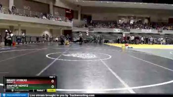 160 lbs Quarterfinals (8 Team) - Sawyer Nemitz, Waconia vs Brady Hyrkas, GMLOS
