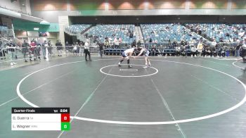 141 lbs Quarterfinal - Guiseppe Guerra, St. Ambrose vs Logan Wagner, Marian