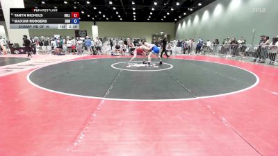 157 lbs Champ. Rd Of 16 - Taryn Nichols, Bulltrained vs Maxum Rodgers, Border Bandits Wrestling