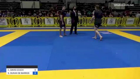 CAMON DAVID COUCH vs SILVIO DURAN DE BARROS SARAIVA 2021 Pan IBJJF Jiu-Jitsu No-Gi Championship