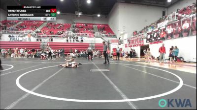 52 lbs Rr Rnd 3 - Ryker McKee, Saint's Youth vs Antonio Gonzales, Standfast