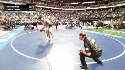 190-2A Semifinal - Jorge Mendez, Wiggins School District vs Chason Turner, County Line