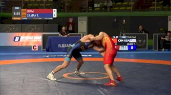 57 kg Thomas Gilman, USA vs Minghu Liu