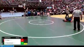 185 lbs Quarterfinal - Taylor Knox, Calhan vs Katie Macfarland, Mountain Vista