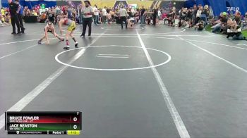 72 lbs Round 1 (8 Team) - Bruce Fowler, Ohio Gold 24k vs Jace Beaston, WV Wild