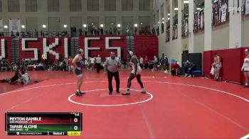 215 lbs Semis & Wb (16 Team) - PEYTON GAMBLE, Oak Mountain vs Tafari Alcime, Bob Jones