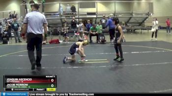 60 lbs Round 5 (6 Team) - Jacob Morrow, Contenders WA Green vs Joaquin Ascencio, Get Hammered