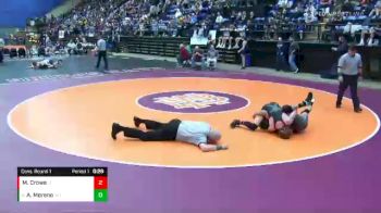 3 lbs Cons. Round 1 - Anthony Moreno, Warren County vs Maddox Crowe, Lake Taylor