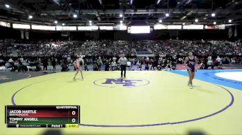 2A 113 lbs Quarterfinal - Tommy Angell, Malad vs Jacob Hartle, New Plymouth