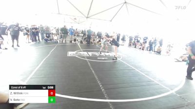 123 lbs Consi Of 8 #1 - Zisa Willink, Point Loma vs Veronica Soto, Freight Train WC