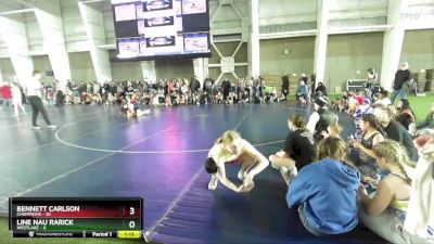 95 lbs Round 3 (4 Team) - Bennett Carlson, Champions vs Line Nau Rarick, Westlake