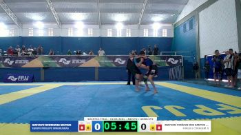 GUSTAVO RODRIGUES MATEUS vs MAYCON VINÍCIUS DOS SANTOS FREIT 2026 FPJJ Circuito Paulista NO GI Etapa 2