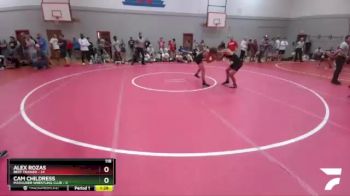 118 lbs Round 2 (6 Team) - Alex Rozas, Best Trained vs Cam Childress, Marauder Wrestling Club
