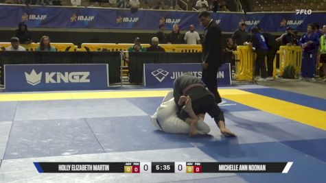 Michelle Ann Noonan vs Holly Elizabeth Martin 2026 Pan Jiu Jitsu IBJJF Championship