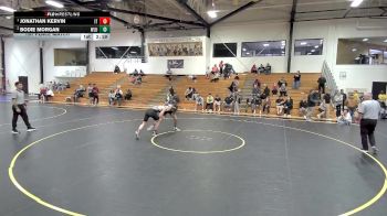 165 lbs 1st Place Match - Jonathan Kervin, Indiana Tech vs Bodie Morgan, West Liberty