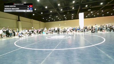 135 lbs Cons. Round 3 - Laken Griffin, LA vs Morgan Mietchen, KS