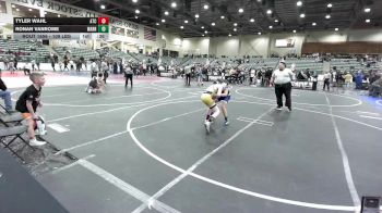 109 lbs 2nd Place - Tyler Wahl, Atc vs Ronan VanRome, Warriors Of Christ