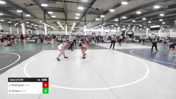 116 lbs Consi Of 8 #2 - Joseph Rodriguez, Morenci Blackout vs Giovani Rivera, Sunnyside WC