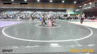81 lbs 5th Place - Maya Quarles, Red Star Wrestling Academy vs Ho`ola`i Eastling, Nakamura Wrestling