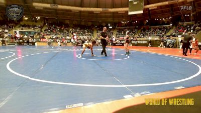 90 lbs Consolation - Brekyn Boyle, Threestyle vs Akeeah Mitchell, NM Gold