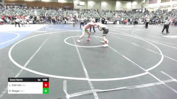 190 lbs Consolation - Logan Kiernan, USA Gold vs Patrick Rieger, No Team