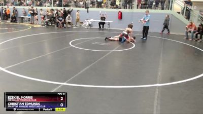 125 lbs Champ. Round 1 - Christian Edmunds, Soldotna Whalers Wrestling Club vs Ezekiel Morris, Mid Valley Wrestling Club