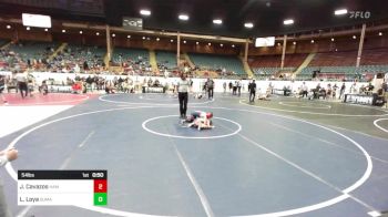 54 lbs Semifinal - Jett Cavazos, Hammer House Mafia vs Liam Loya, Dumas Wrestling Club