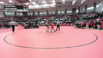 145 lbs Cons. Round 1 - Camari Harris, Euless Trinity vs Nikole Widdows, Arlington